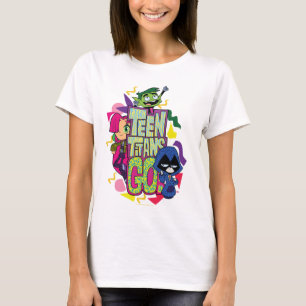 Camiseta ¡Los titanes adolescentes van! De los "logotipo