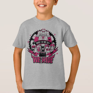 Camiseta ¡Los titanes adolescentes van! El   "montamos" el