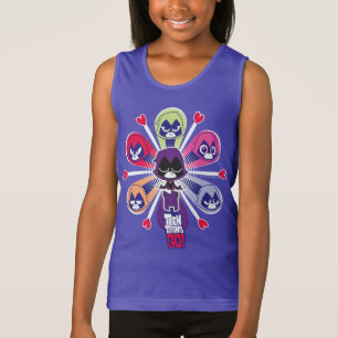 Camiseta ¡Los titanes adolescentes van! Emoticlones del