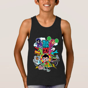 Camiseta ¡Los titanes adolescentes van! gráfico de la