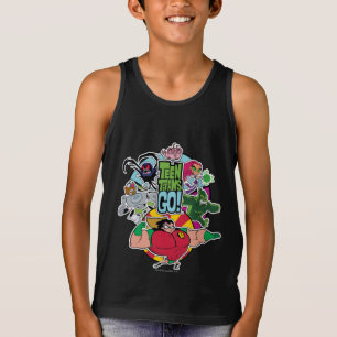 Camiseta ¡Los titanes adolescentes van! gráfico del grupo