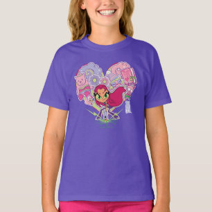 Camiseta ¡Los titanes adolescentes van! gráfico del sacador