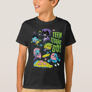 Camiseta ¡Los titanes adolescentes van! gráfico Gnarly de