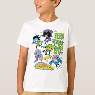 Camiseta ¡Los titanes adolescentes van! gráfico Gnarly de