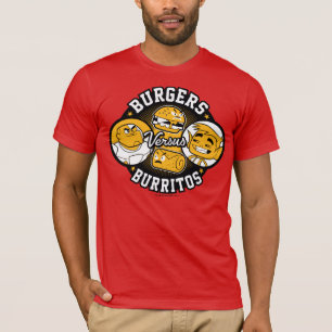 Camiseta ¡Los titanes adolescentes van! hamburguesas del  