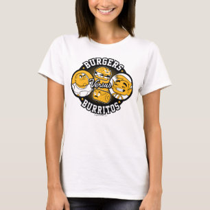 Camiseta ¡Los titanes adolescentes van! hamburguesas del  