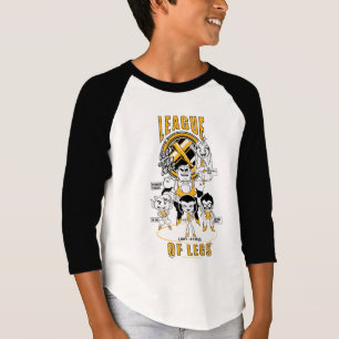 Camiseta ¡Los titanes adolescentes van! liga del   de