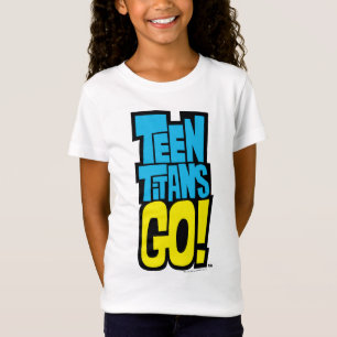 Camiseta ¡Los titanes adolescentes van! logotipo del  