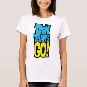 Camiseta ¡Los titanes adolescentes van! logotipo del