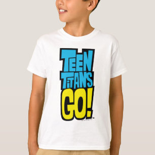 Camiseta ¡Los titanes adolescentes van! logotipo del