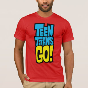Camiseta ¡Los titanes adolescentes van! logotipo del