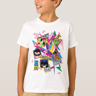 Camiseta ¡Los titanes adolescentes van! los años 90 retro