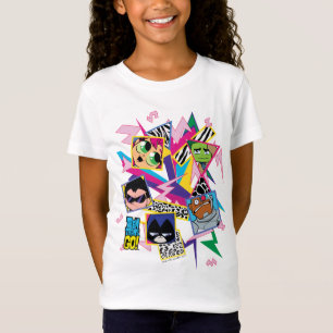 Camiseta ¡Los titanes adolescentes van! los años 90 retros