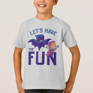 Camiseta ¡Los titanes adolescentes van! Los   Starfire y