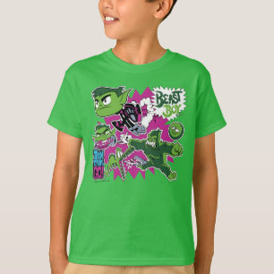 Camiseta ¡Los titanes adolescentes van! muchacho