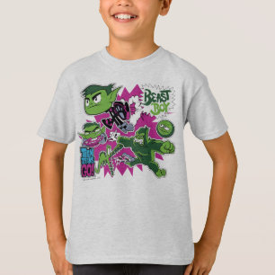 Camiseta ¡Los titanes adolescentes van! muchacho