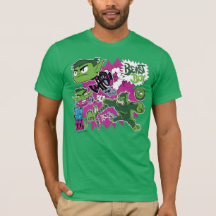 Camiseta ¡Los titanes adolescentes van! muchacho