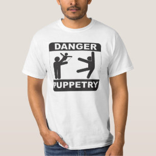 Camiseta Los titiriteros unen Puppetry del peligro