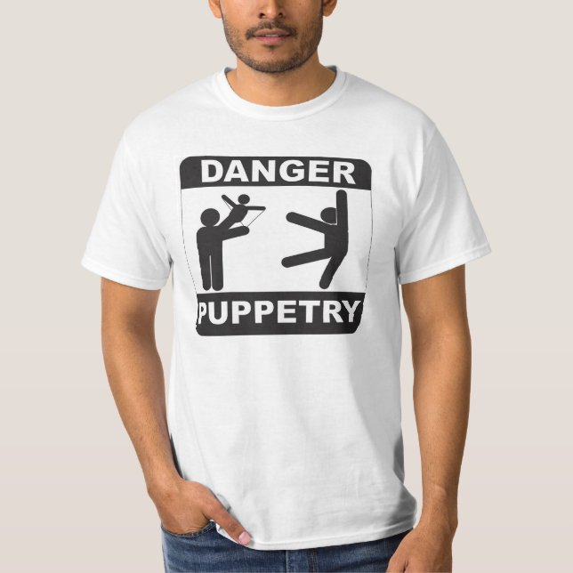 Camiseta Los titiriteros unen Puppetry del peligro (Anverso)