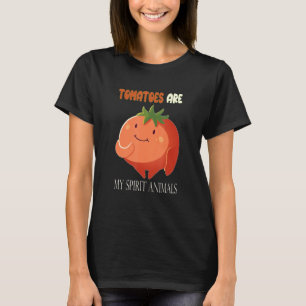 Camiseta Los tomates son mi Espíritu Animales Gardener Vega