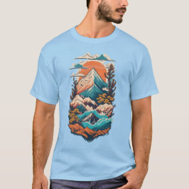 Camiseta Los tonos de tierra