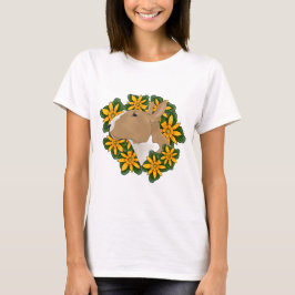 Camiseta Los toros son flores delgadas
