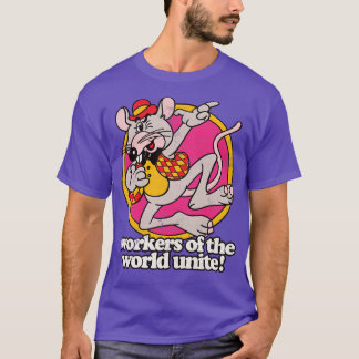 Camiseta Los Trabajadores Del Mundo Unen El Diseño Del Meme