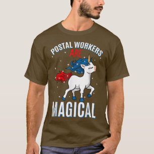 Camiseta Los Trabajadores Postales Son Un Portador De Corre