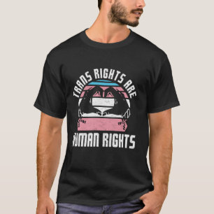 Camiseta Los transexuales transexuales son derechos humanos