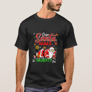 Camiseta Los traviesos Navidades de Nana Santa Mateo son gr