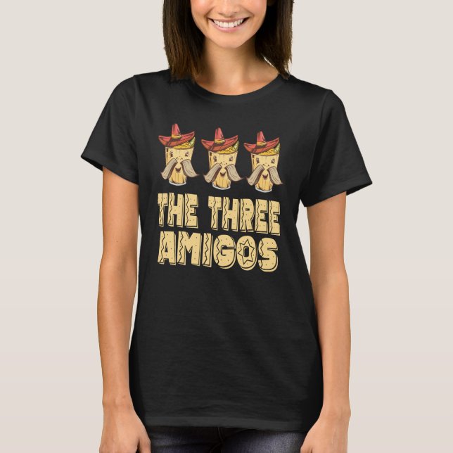 Camiseta Los tres amigos (Anverso)