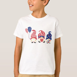 Camiseta Los tres gnomos patrióticos