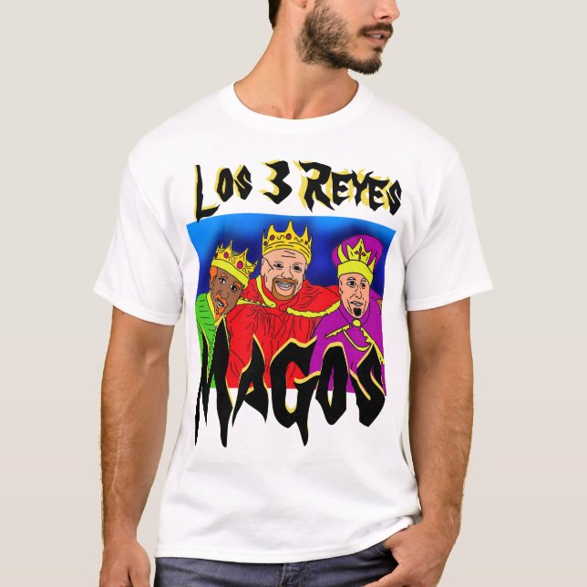 Camiseta Los tres reyes magos (Anverso)
