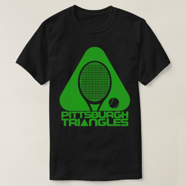 Camiseta Los Triángulos de Pittsburgh derrotaron a equipo d (Diseño del anverso)
