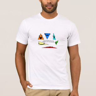 Camiseta ¡Los triángulos son diversión!