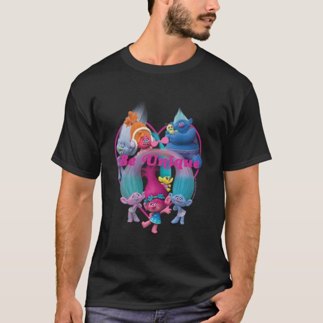 Camiseta Los trolls de Dreamworks son únicos (Anverso)