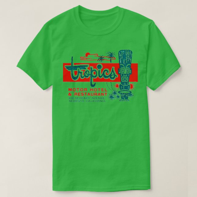 Camiseta Los trópicos (Diseño del anverso)