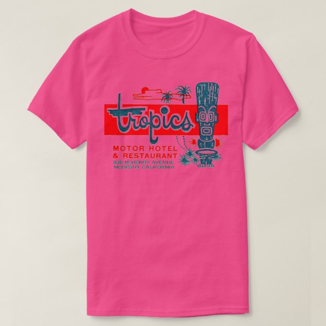 Camiseta Los trópicos (Diseño del anverso)