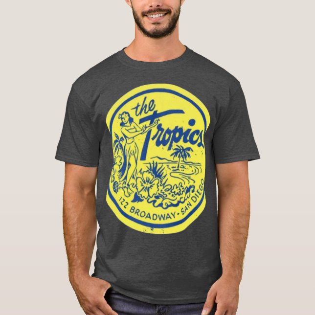 Camiseta Los trópicos - San Diego, CA (Anverso)