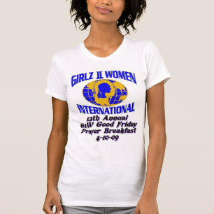 Camiseta Los Ts básicos de las mujeres de G2WPB