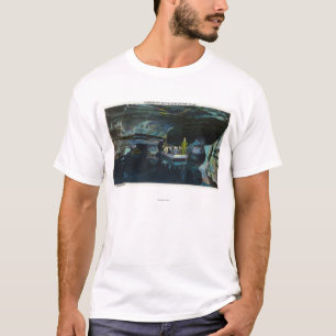 Camiseta Los turistas acercan al pilar natural