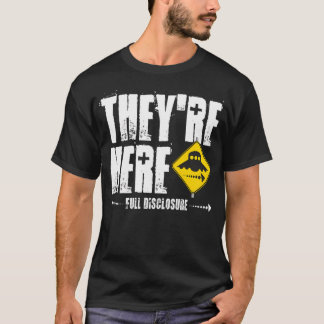 Camiseta Los Ufos Están Aquí