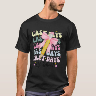 Camiseta Los Últimos Días De La Escuela Coquette Pink Bow C