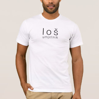 Camiseta Loš Umjetnik/Artista Malo