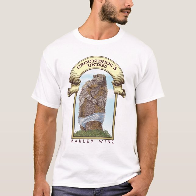 Camiseta Los Undies de Groundhog (Anverso)