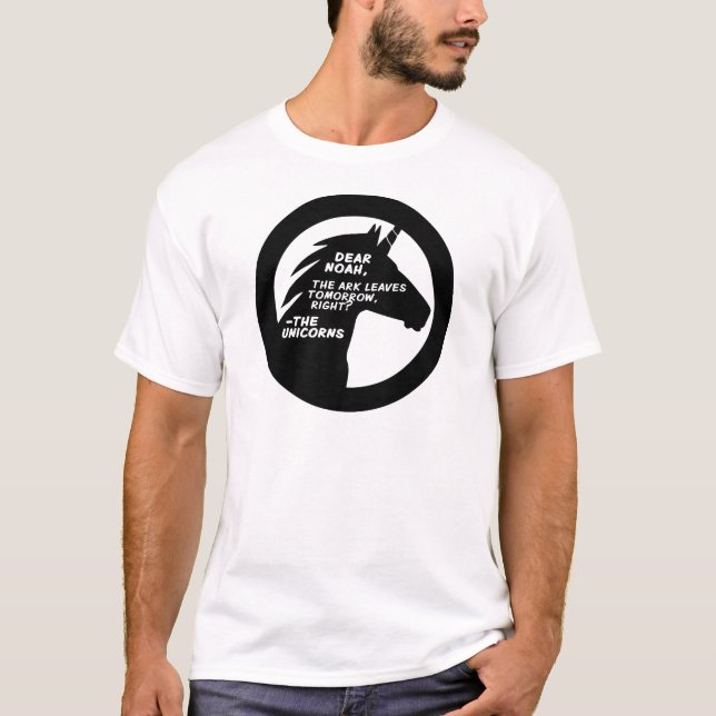 Camiseta Los unicornios faltaron la arca (Anverso)