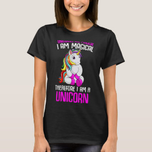 Camiseta Los Unicornios Son Chicas Magníficos De Unicornio