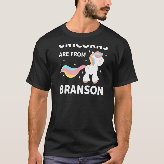 Camiseta Los Unicornios Son De Branson Missouri Residente M (Anverso)