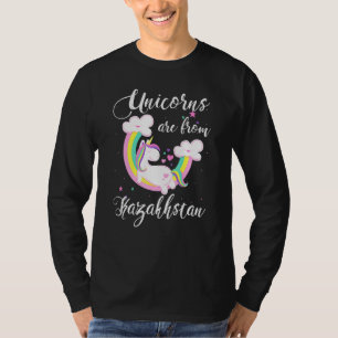 Camiseta Los Unicornios Son De Kazajistán, País De Origen K