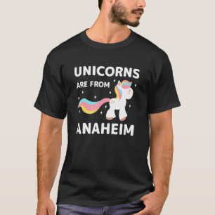 Camiseta Los Unicornios Son De La Residente De Anaheim Cali